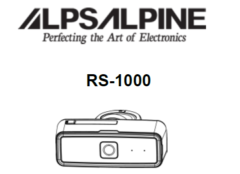 Rétroviseur Intelligent Alps Alpine RS1000 – Caméra HD Avec Alertes IA, Feu Stop, Dashcam – Pour Vélos électriques Et Vélos Classiques